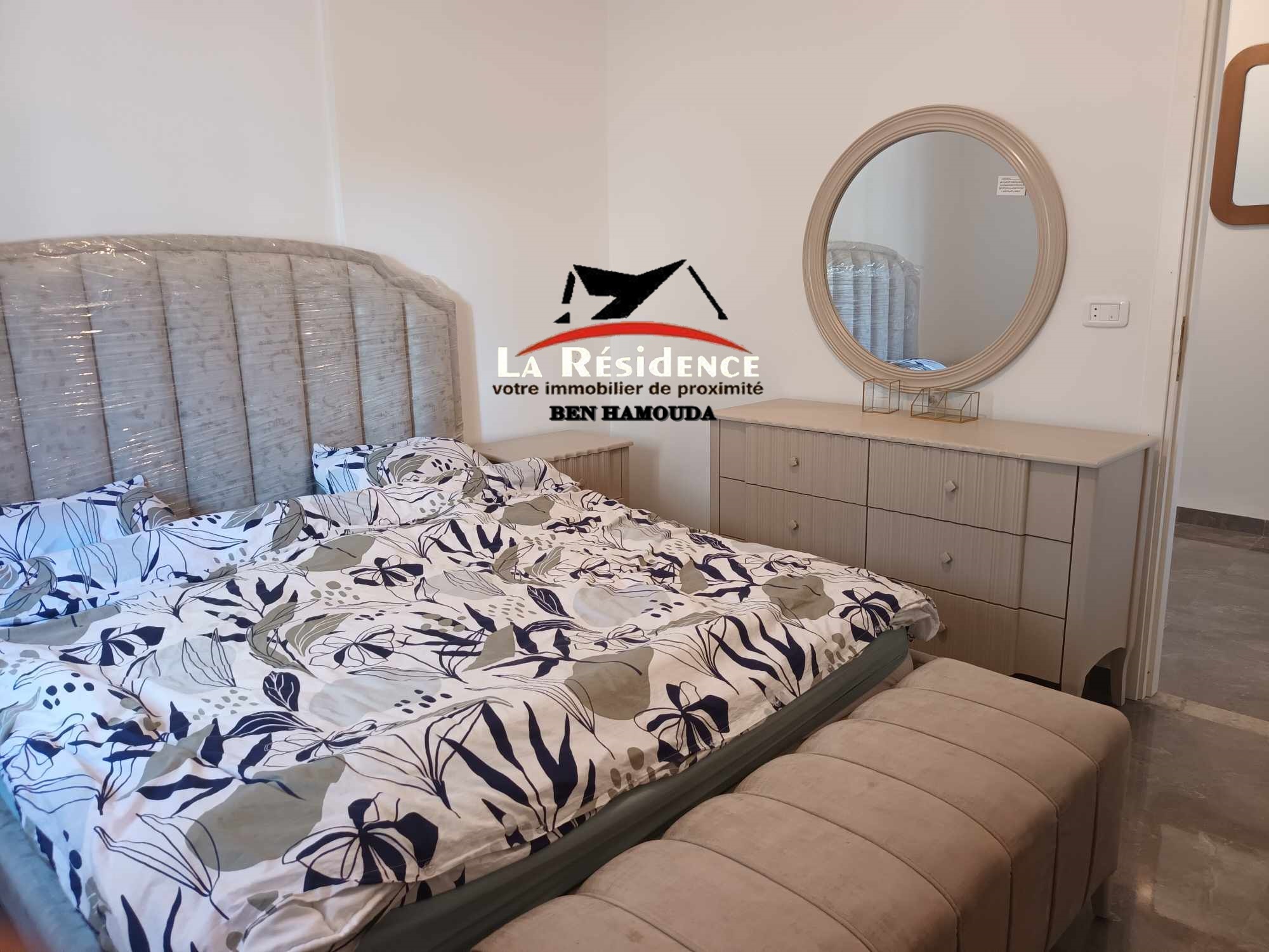 Bizerte Nord&nbsp;Bizerte&nbsp;Location&nbsp;Appart. 4 pi�ces&nbsp;Etage d'une villa meubl� � bizerte