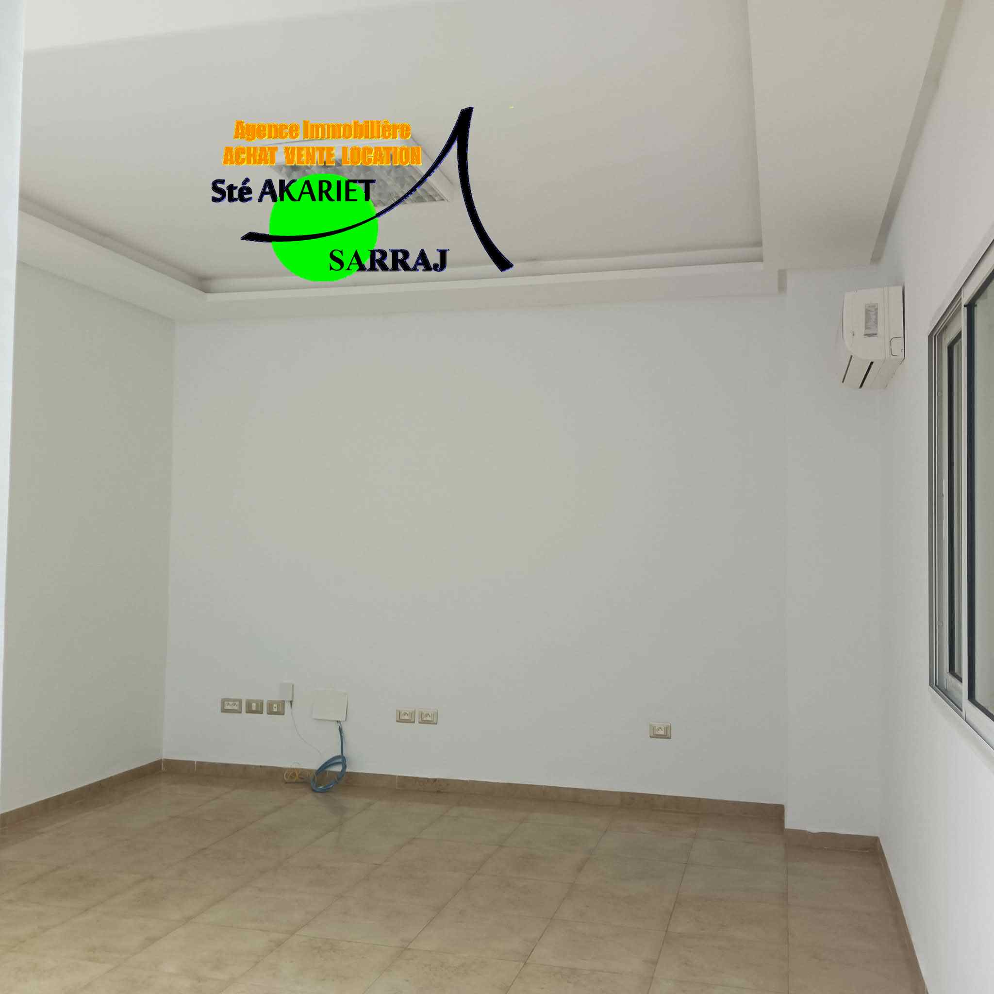 Sousse Jaouhara&nbsp;Sahloul&nbsp;Bureaux & Commerces&nbsp;Bureau&nbsp;Occasion bureau a2 sahloul avenue de yasser arafat