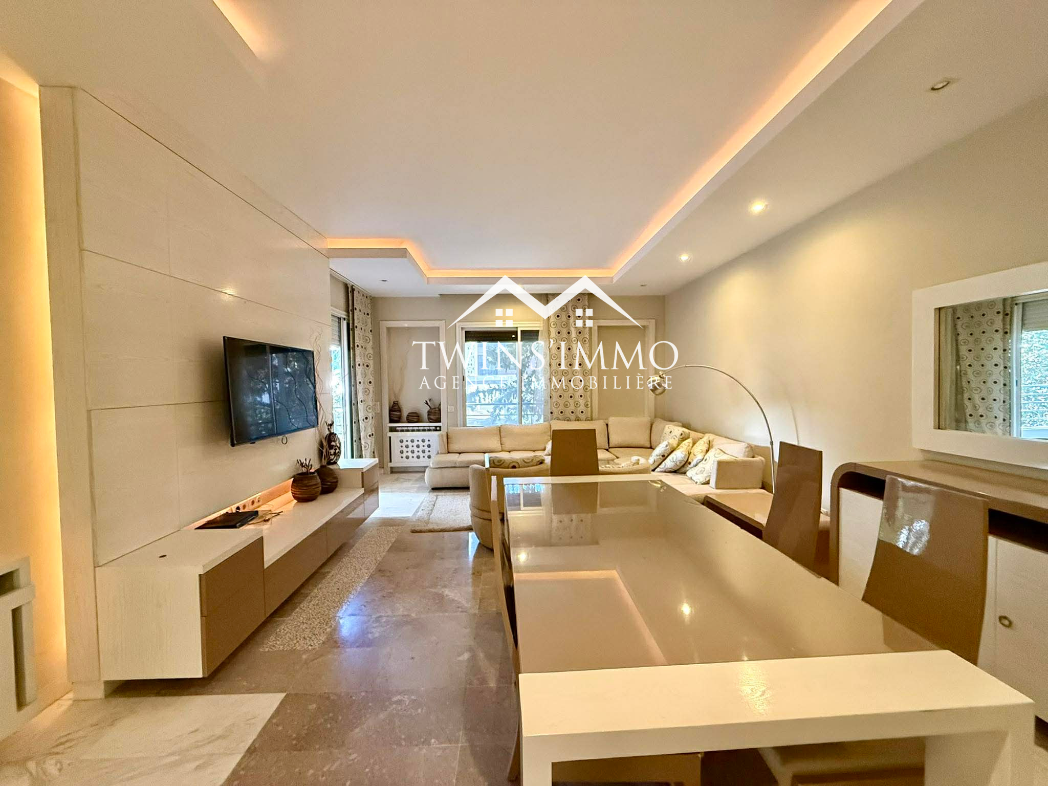 La Marsa&nbsp;Berge Du Lac&nbsp;Location&nbsp;Appart. 3 pi�ces&nbsp;Appartement s3 meubl� aux berges du lac 2