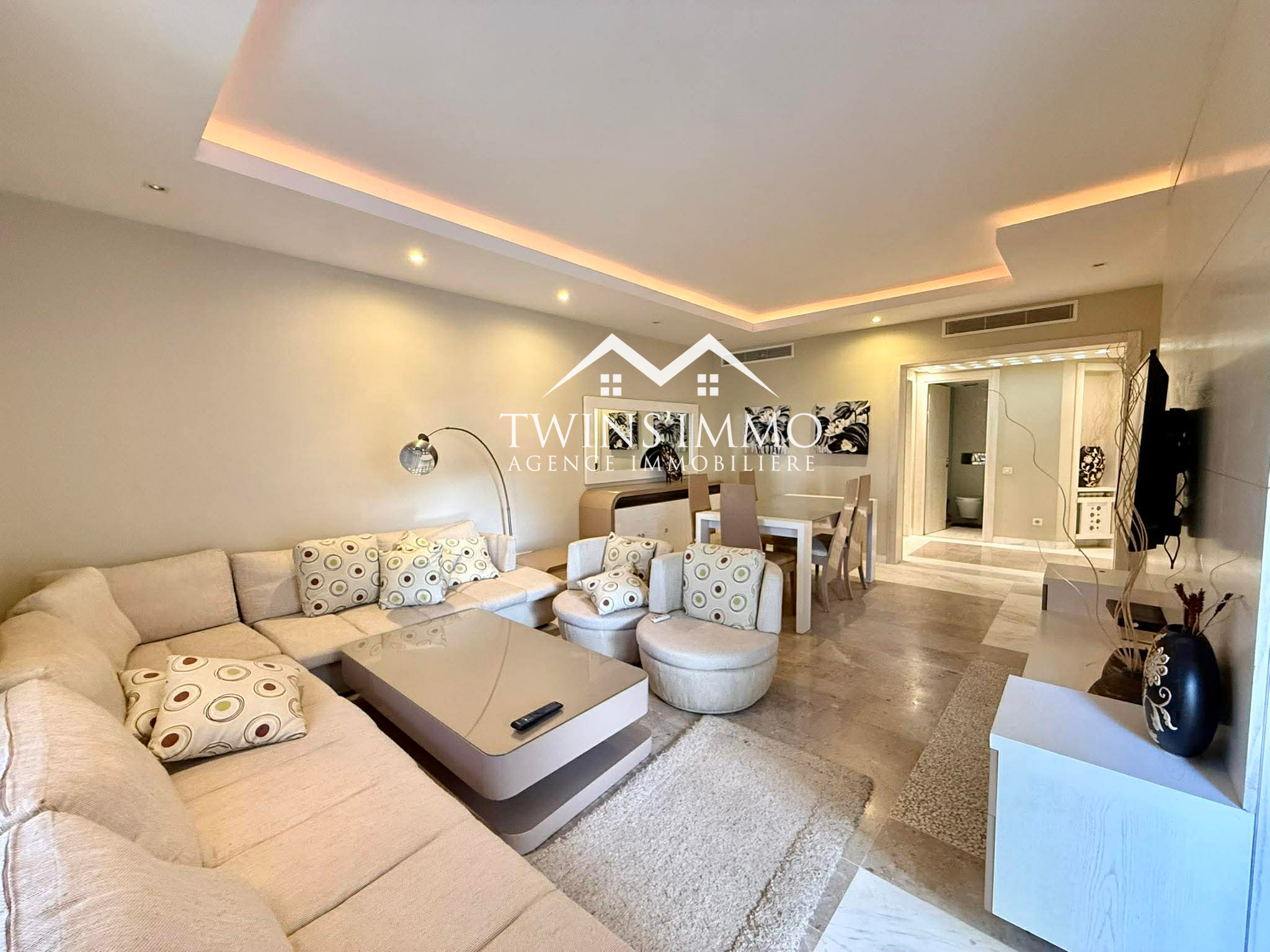 La Marsa&nbsp;Berge Du Lac&nbsp;Location&nbsp;Appart. 3 pi�ces&nbsp;Appartement s3 meubl� aux berges du lac 2