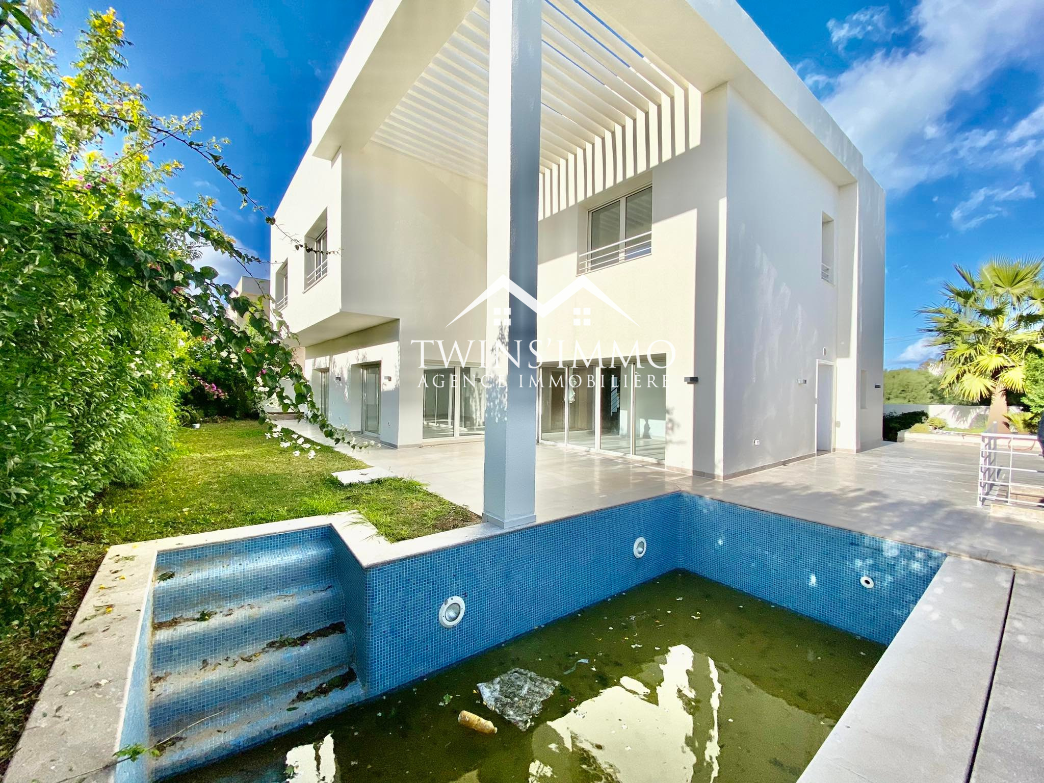 La Marsa&nbsp;Gammart&nbsp;Location&nbsp;Maisons&nbsp;Villa � gammarth