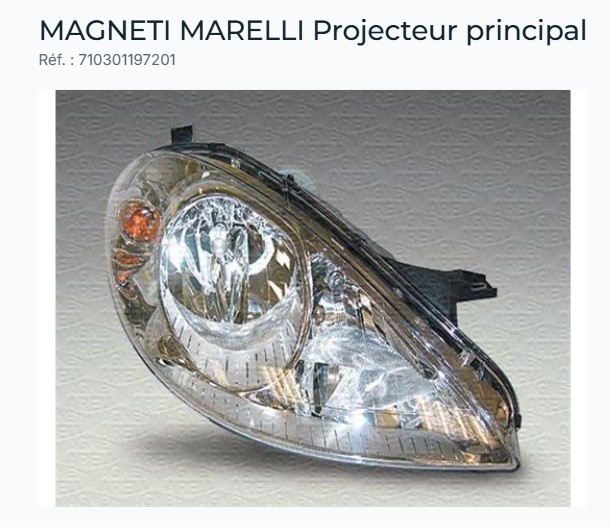 Pi�ces D�tach�es&nbsp;Optiques et Phares