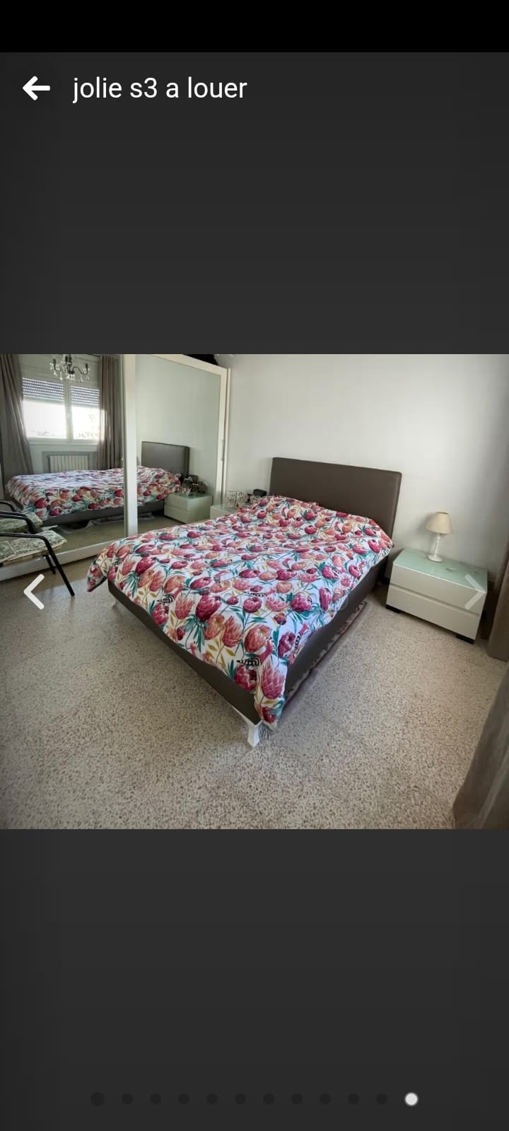 El Menzah&nbsp;El Manar 2&nbsp;Location&nbsp;Appart. 4 pi�ces&nbsp;Un appartement s3 vide � manar 2