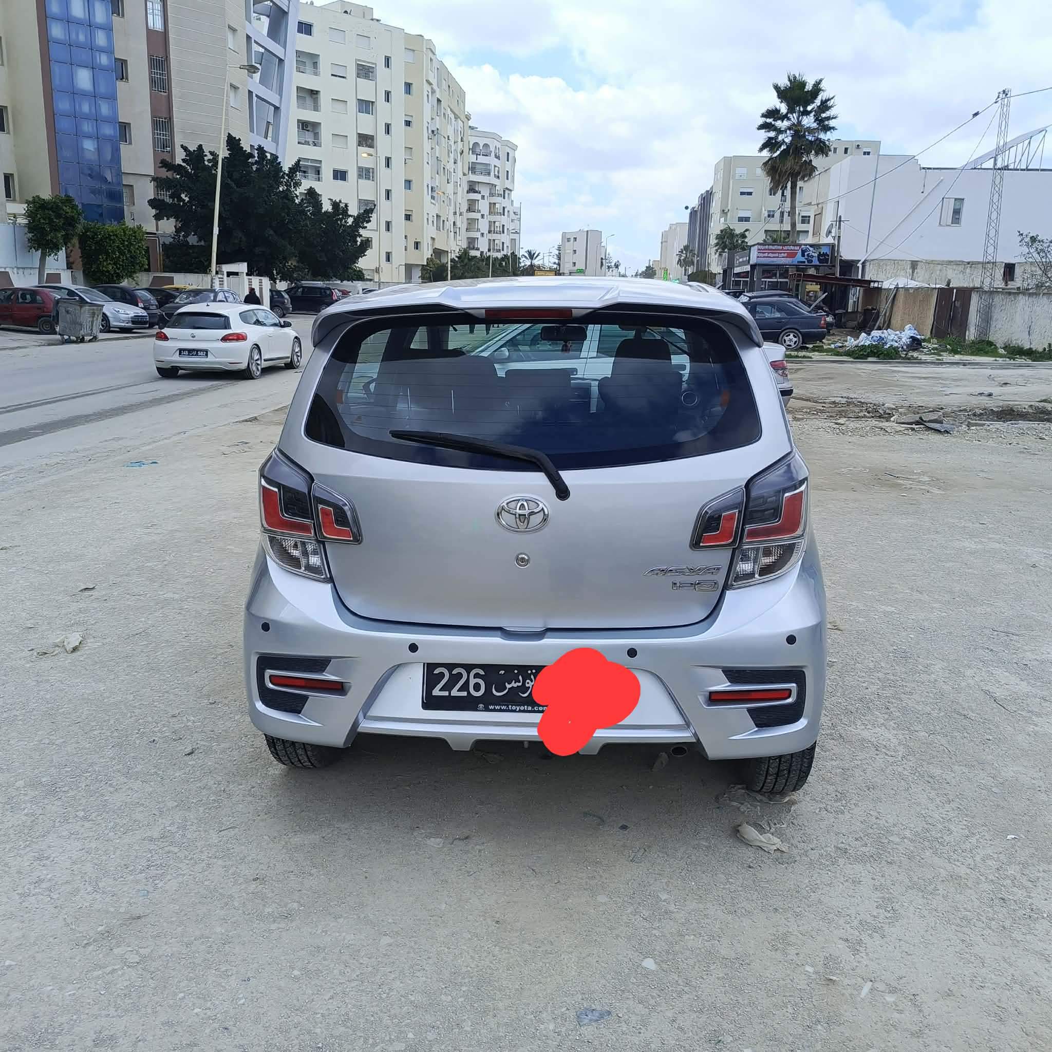 El Menzah&nbsp;El Manar 1&nbsp;Toyota&nbsp;Autre Mod�le&nbsp;Toyota agya en tres bon etat