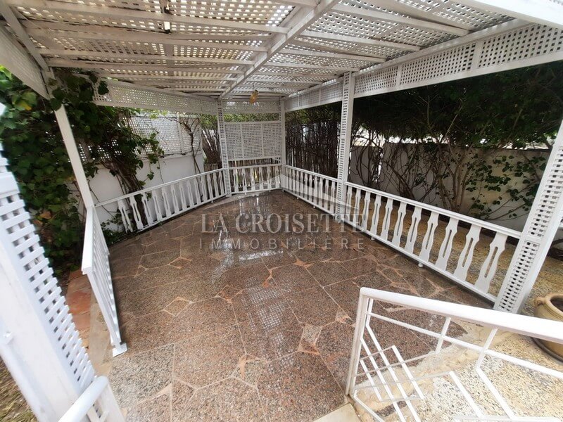 Ain Zaghouan&nbsp;Ain Zaghouan&nbsp;Location&nbsp;Appart. 5 pi�ces+&nbsp;Rez de chauss�e s4 avec jardin � ain zaghouan nord