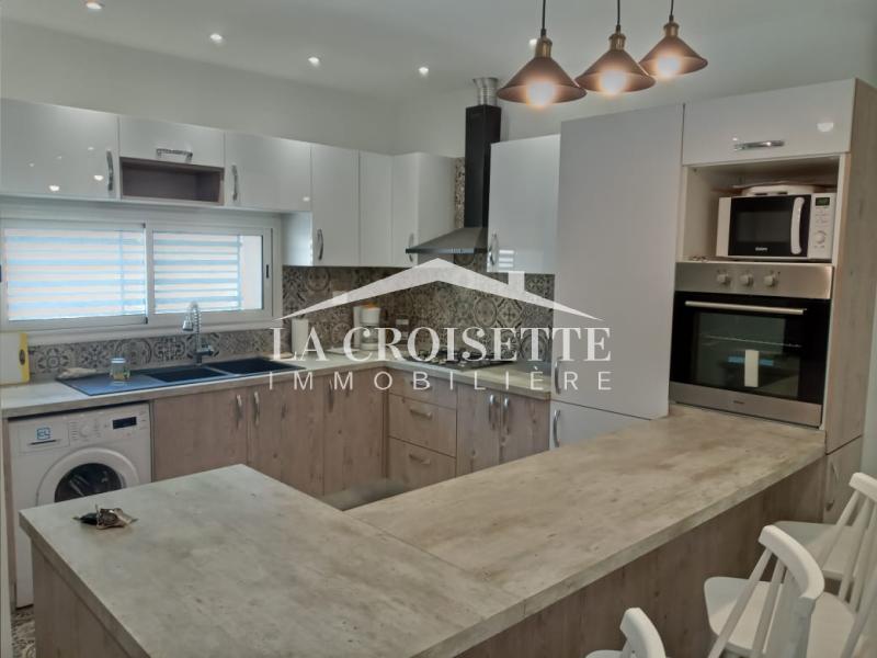 La Marsa&nbsp;Sidi Daoud&nbsp;Location&nbsp;Appart. 3 pi�ces&nbsp;Rez de chauss�e s2 meubl� � la marsa mal2961