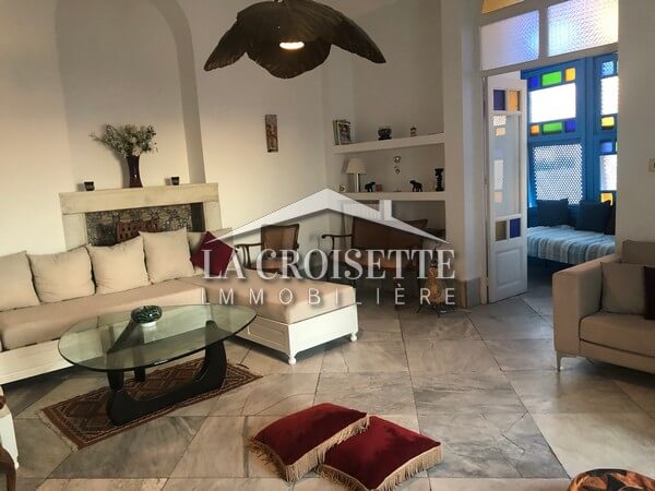 Carthage&nbsp;Sidi Bousaid&nbsp;Location&nbsp;Maisons&nbsp;Villa s3 � sidi bousaid zvl0378