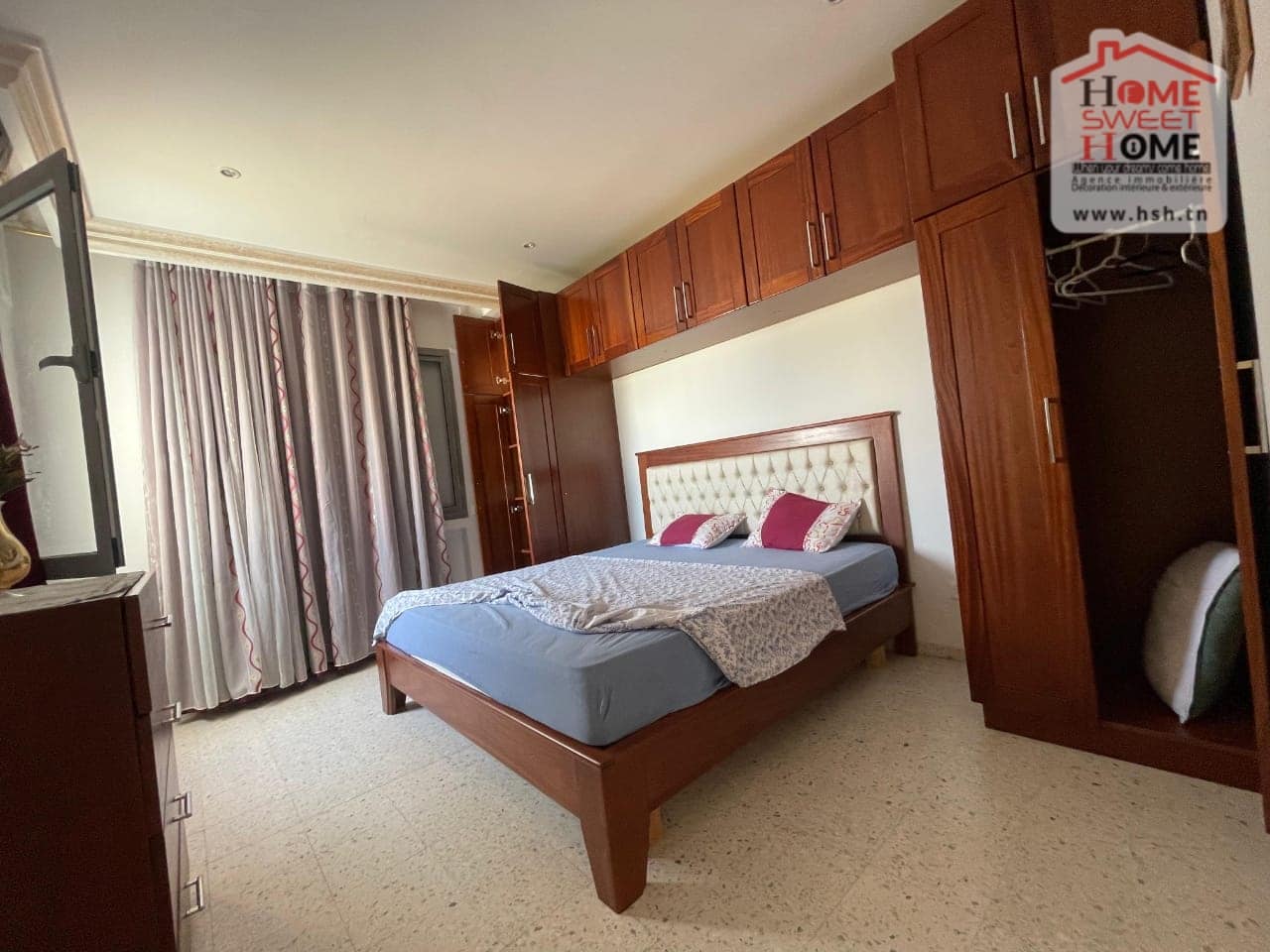 Hammam Chatt&nbsp;Borj Cedria&nbsp;Location&nbsp;Appart. 3 pi�ces&nbsp;Appart s3 astrance meubl� � borj cedria