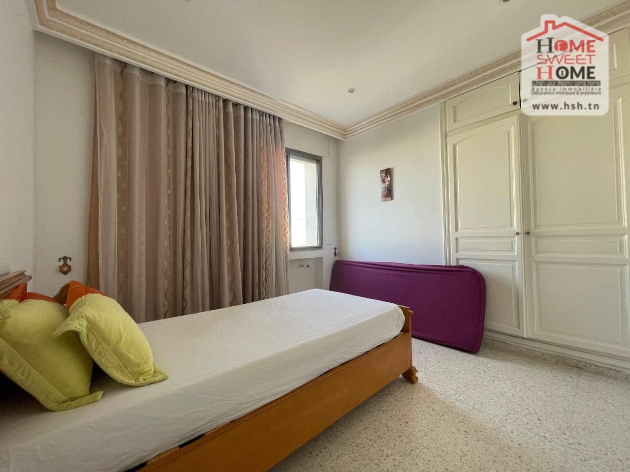 Hammam Chatt&nbsp;Borj Cedria&nbsp;Location&nbsp;Appart. 3 pi�ces&nbsp;Appart s3 astrance meubl� � borj cedria