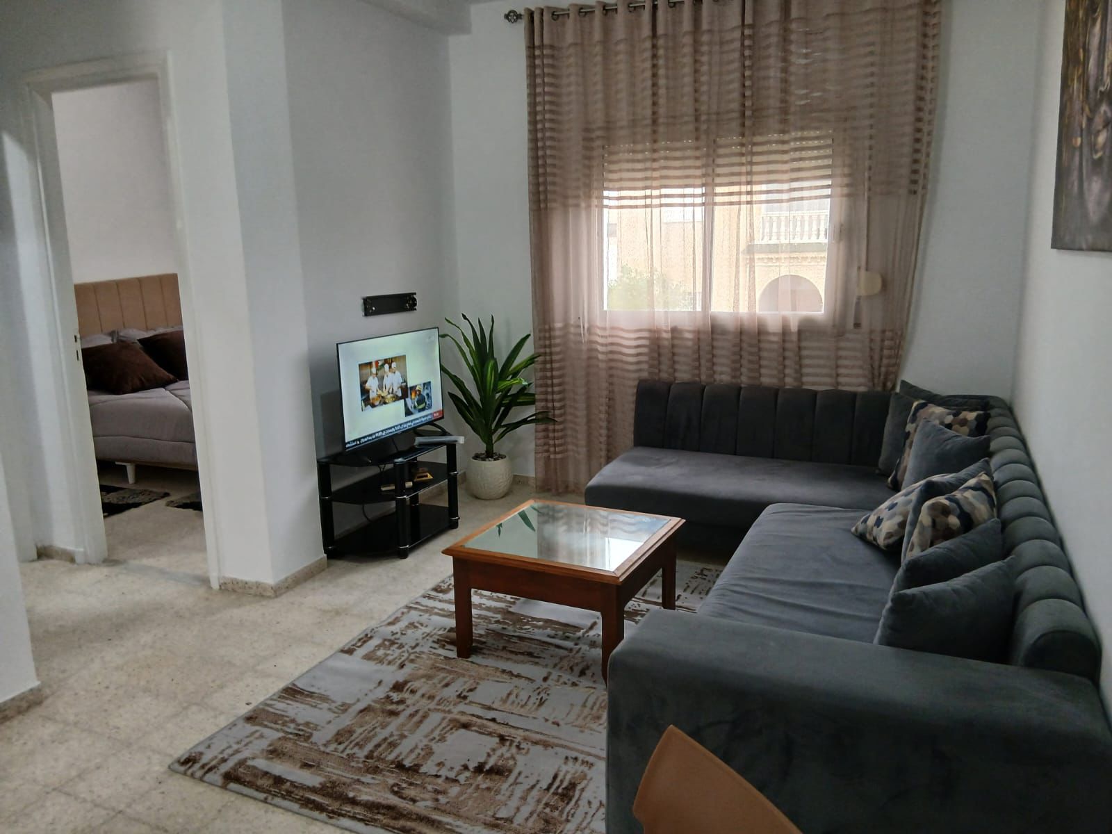 Ariana Ville&nbsp;Cite Ennasr 1&nbsp;Location&nbsp;Appart. 2 pi�ces&nbsp;S1 ennasr 1 meubl� pr�s march�