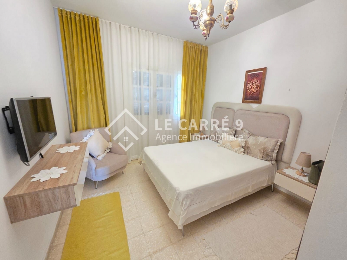 Ain Zaghouan&nbsp;Ain Zaghouan&nbsp;Location&nbsp;Maisons&nbsp;Villa s3 plain pied meubl�e � ain zaghouan nord