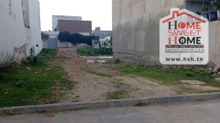 Raoued&nbsp;Ariana Essoughra&nbsp;Terrain&nbsp;Terrain nu&nbsp;Terrain de villa vidan  � raoued