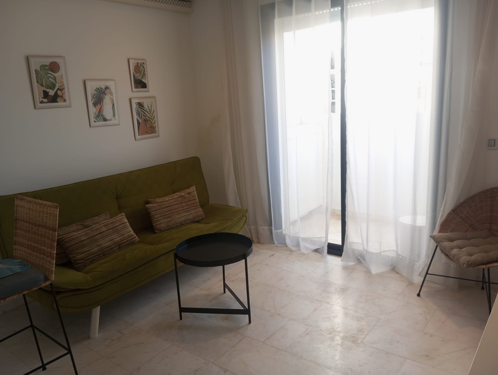 La Marsa&nbsp;Marsa Safsaf&nbsp;Location&nbsp;Appart. 2 pi�ces&nbsp;Appartent s1 meubl� � la marsa 413a