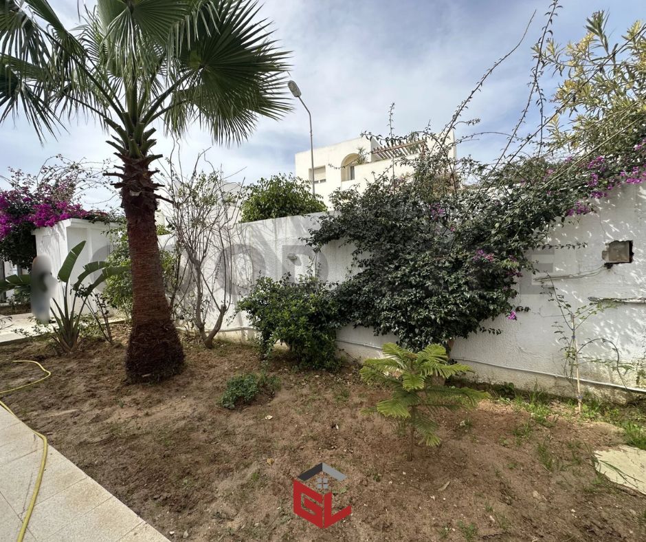 La Marsa&nbsp;Cite El Khalil&nbsp;Location&nbsp;Maisons&nbsp;Villa s3 plain pied avec jardin � la marsa