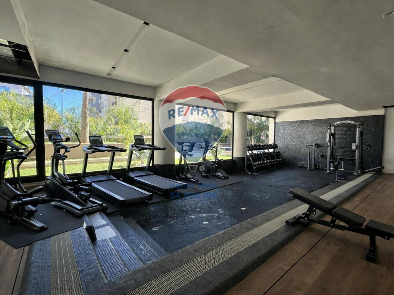 Ain Zaghouan&nbsp;Jardins de Carthage&nbsp;Location&nbsp;Appart. 2 pi�ces&nbsp;S1 meubl� aux jardins de carthage