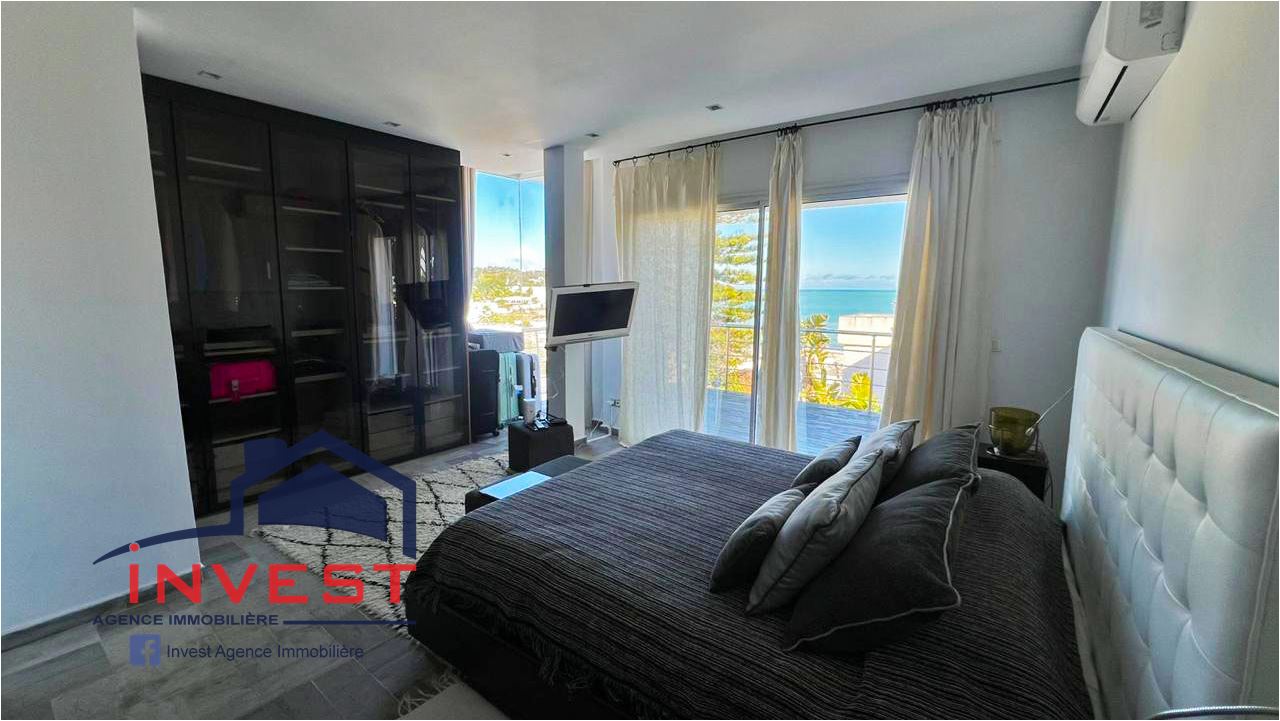 La Marsa&nbsp;Cite El Moustakbel (La Marsa)&nbsp;Location&nbsp;Maisons&nbsp;Villa jumel�e vue sur mer � la marsa cube