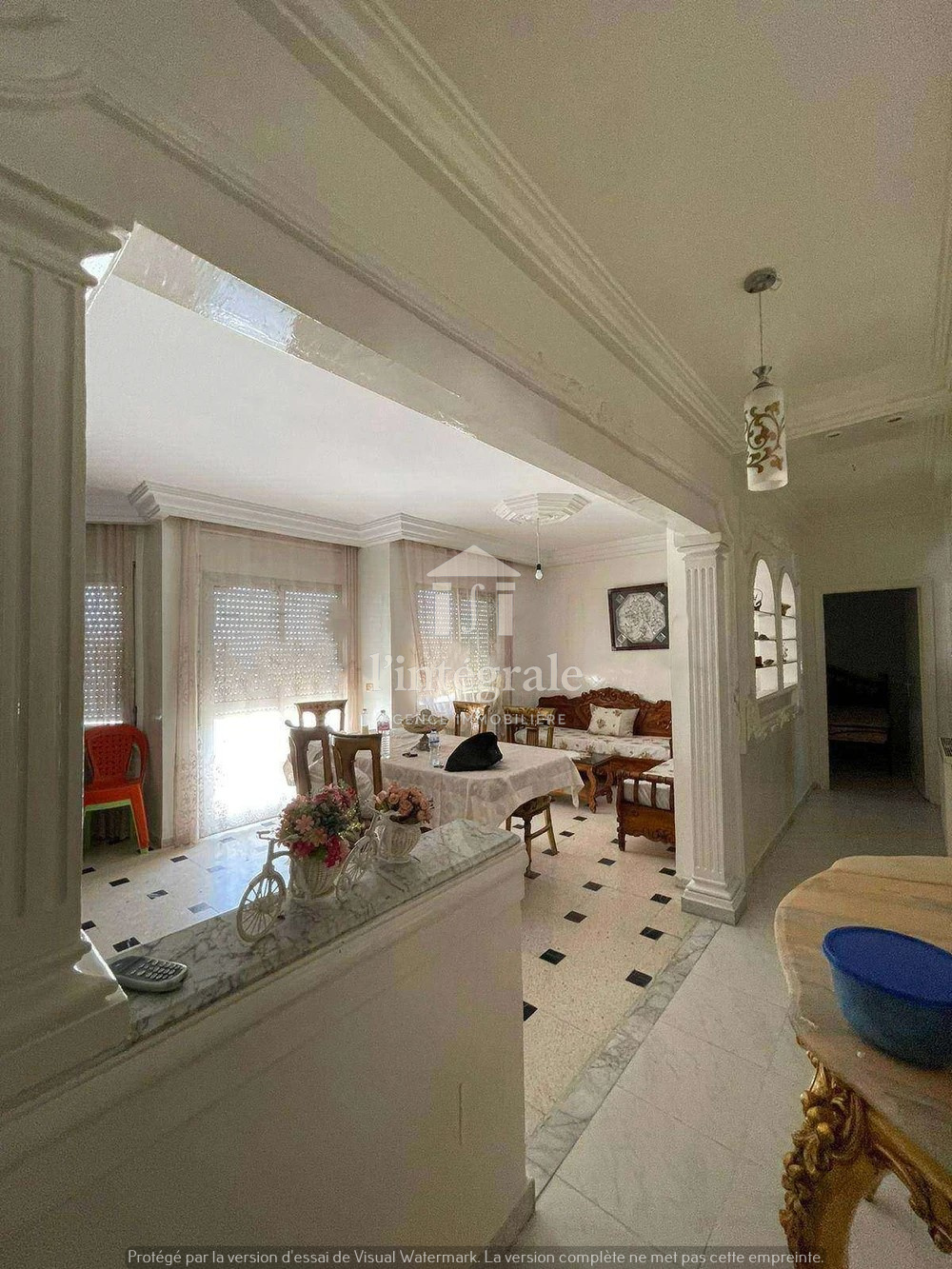 El Menzah&nbsp;El Manar 1&nbsp;Location&nbsp;Appart. 4 pi�ces&nbsp;S3 richement meubl� � manar1