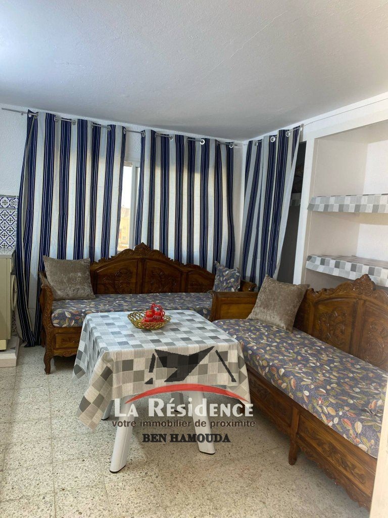 Bizerte Nord&nbsp;Bizerte&nbsp;Location&nbsp;Appart. 2 pi�ces&nbsp;Studio meubl� hay essaha corniche bizerte