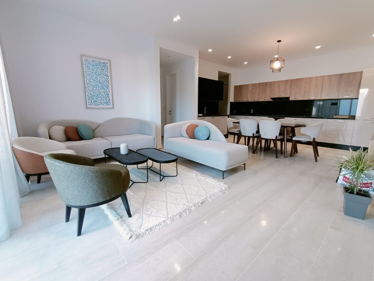 La Marsa&nbsp;Marsa Ennassim&nbsp;Location&nbsp;Appart. 2 pi�ces&nbsp;Un s 2 tr�s haut standing