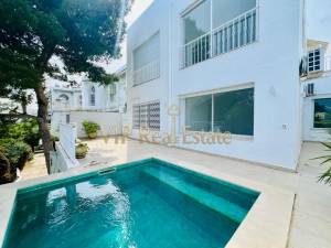 La Marsa&nbsp;Gammart&nbsp;Location&nbsp;Maisons&nbsp;A  un villa de charme avec vue mer ref664a