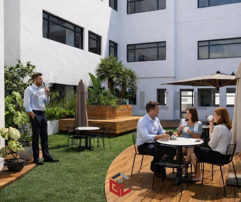 La Marsa&nbsp;Berge Du Lac&nbsp;Bureaux & Commerces&nbsp;Autre&nbsp;Immeuble en cours de r�novation au lac1