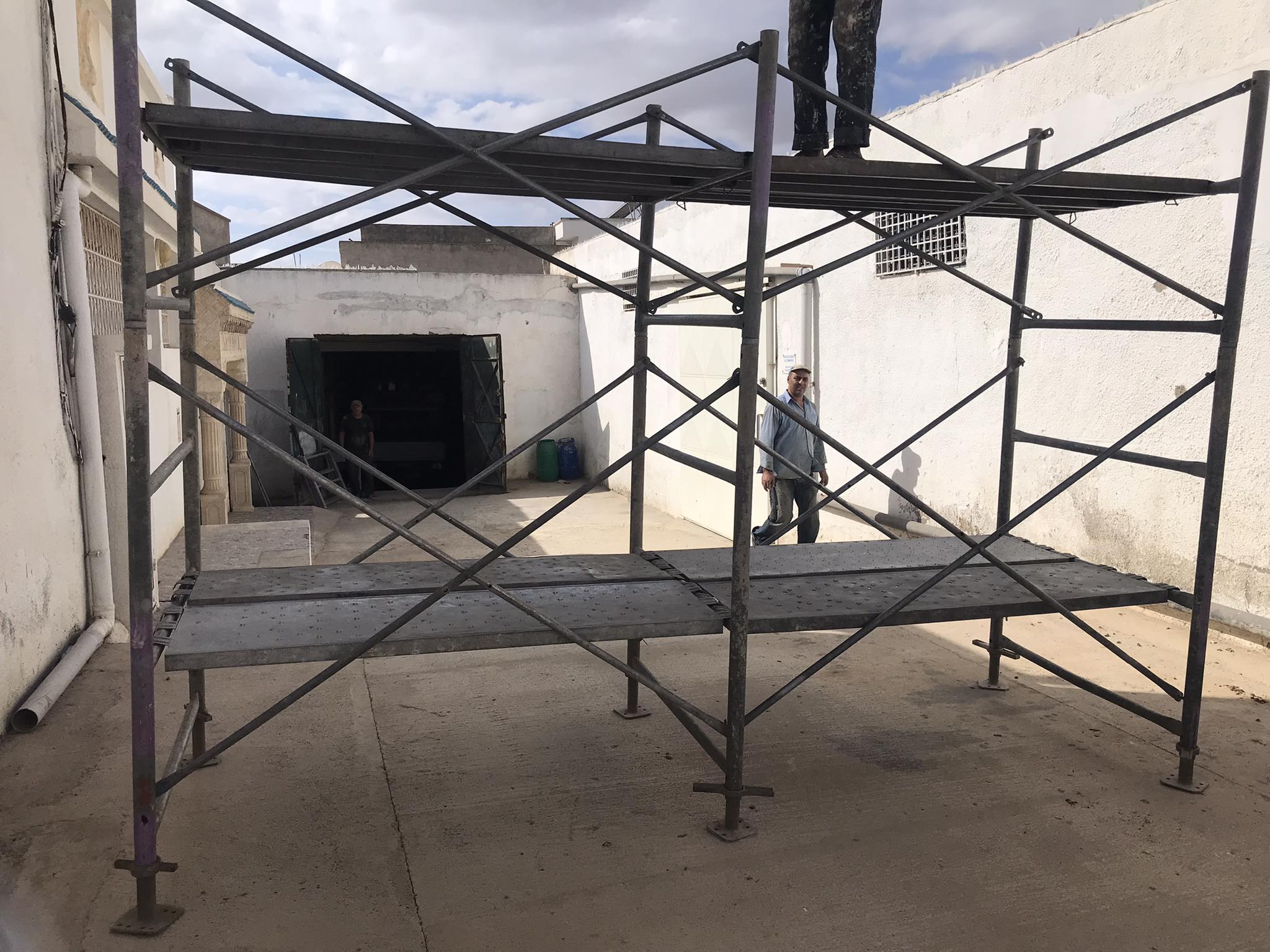 Ben Arous&nbsp;Ben Arous Sud&nbsp;Autre&nbsp;Autre&nbsp;Echaffaudage metalique et galvanose