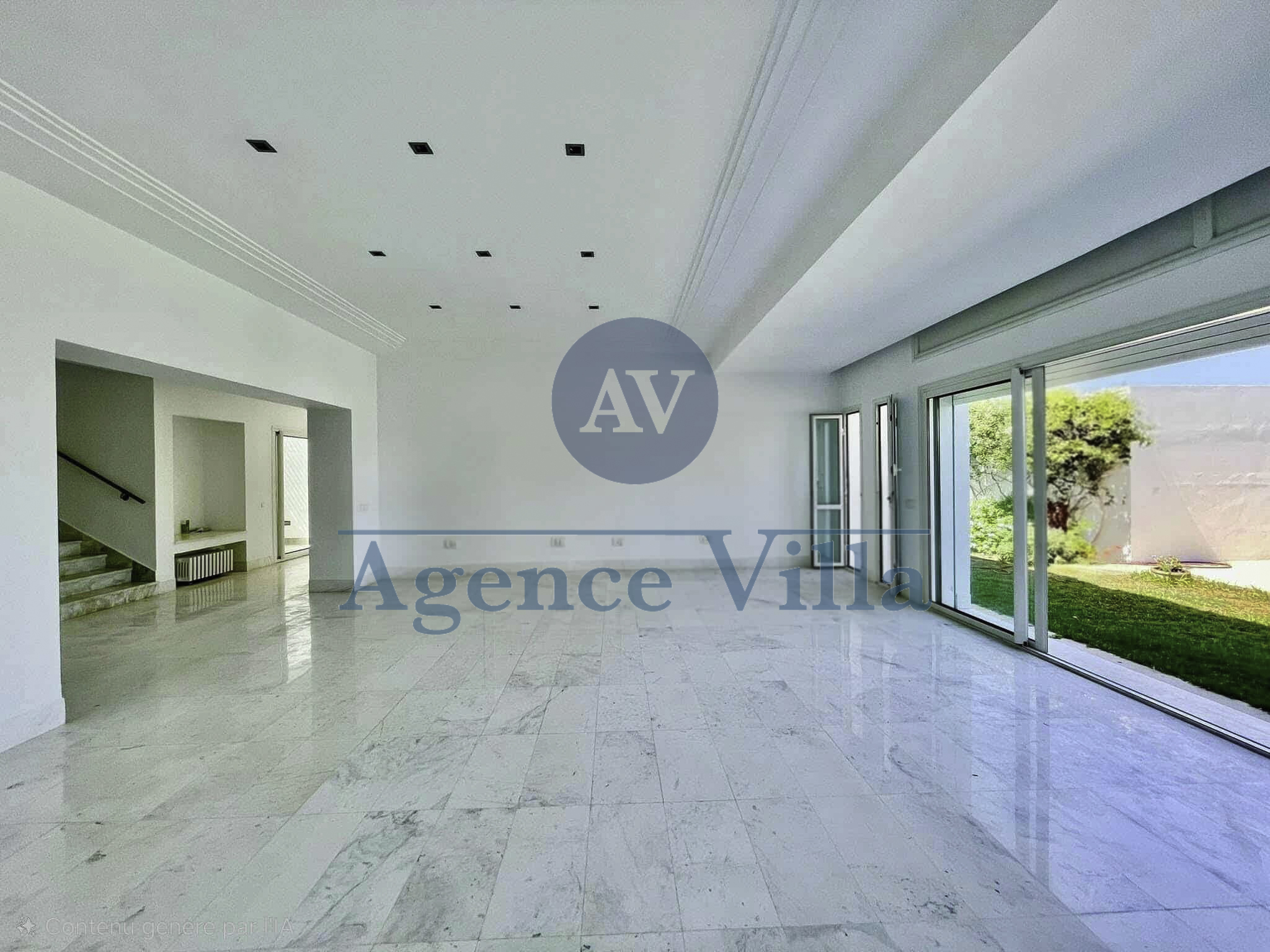 La Marsa&nbsp;Marsa Ennassim&nbsp;Location&nbsp;Appart. 5 pi�ces+&nbsp;Une villa � la marsa