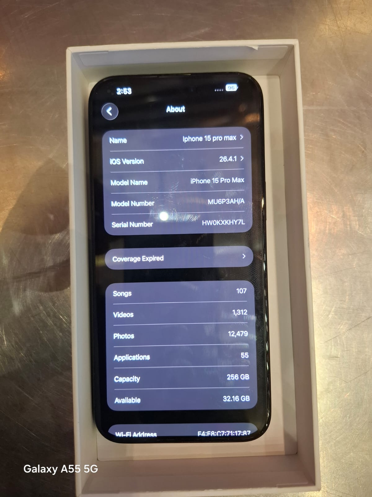 La Marsa&nbsp;Berge Du Lac&nbsp;Apple - iPhone&nbsp;Autre Mod�le&nbsp;Iphone 15 pro max 256gb
