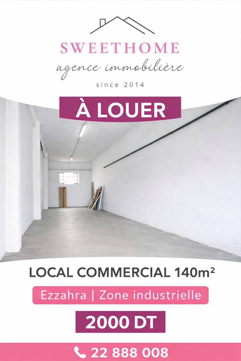 Bureaux & Commerces&nbsp;Surfaces