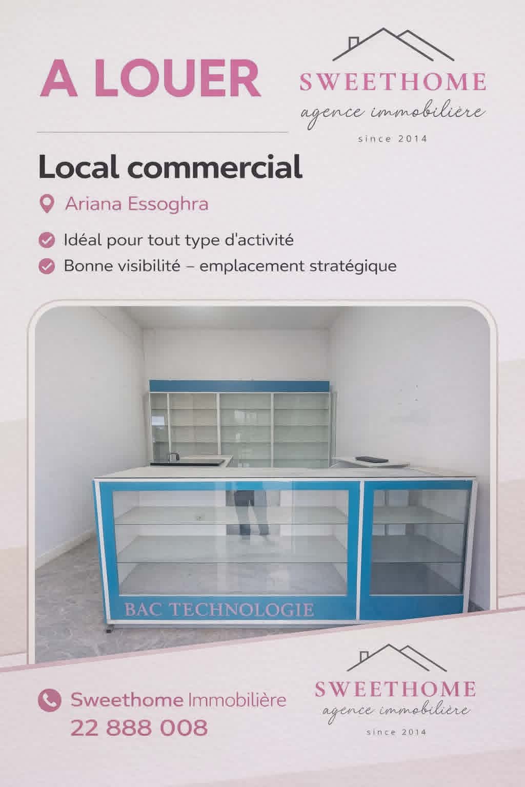 Bureaux & Commerces&nbsp;Surfaces
