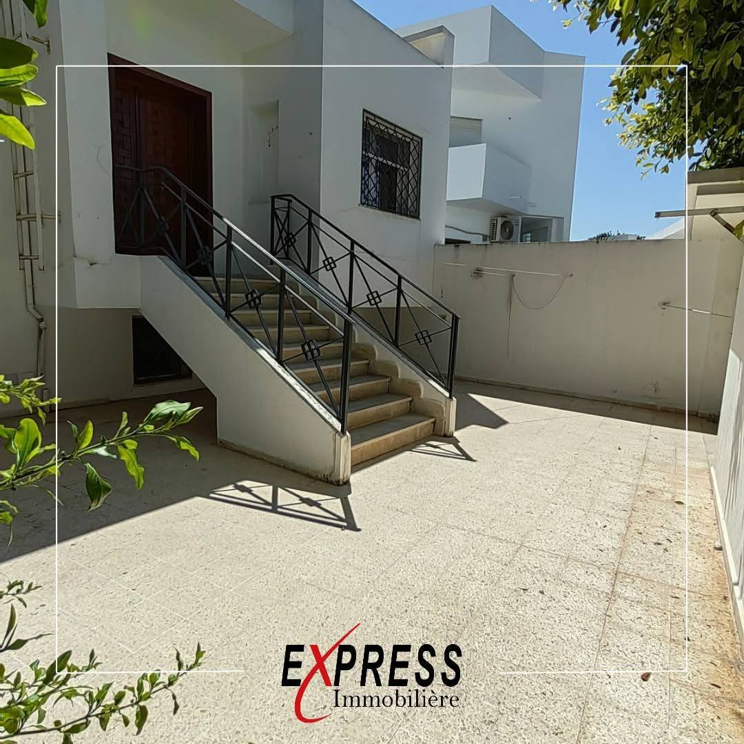 Mnihla&nbsp;Jardins d'el Menzah&nbsp;Location&nbsp;Maisons&nbsp;Rez de chauss�e d'une villa s3 ind�pendant