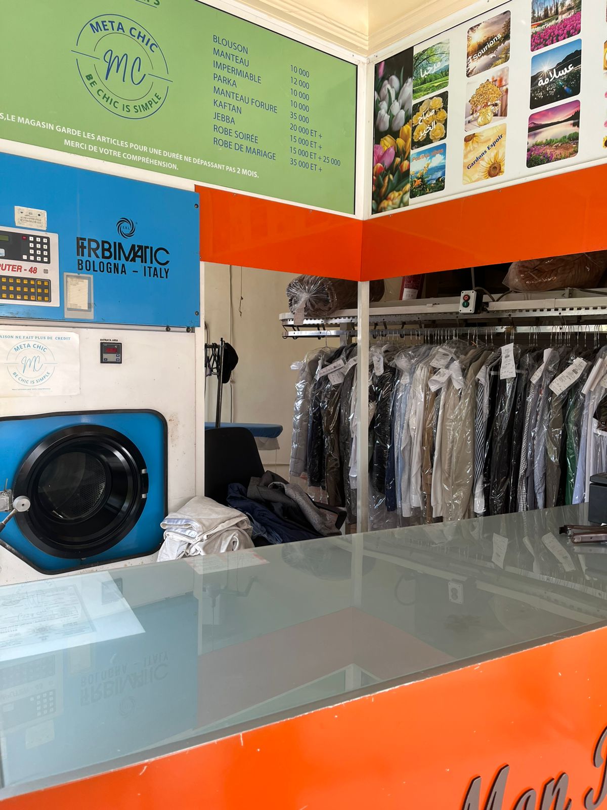 La Marsa&nbsp;Berge Du Lac&nbsp;Bureaux & Commerces&nbsp;Fond de Commerce&nbsp;Fond de commerce  pressing  opportunit� multiusage