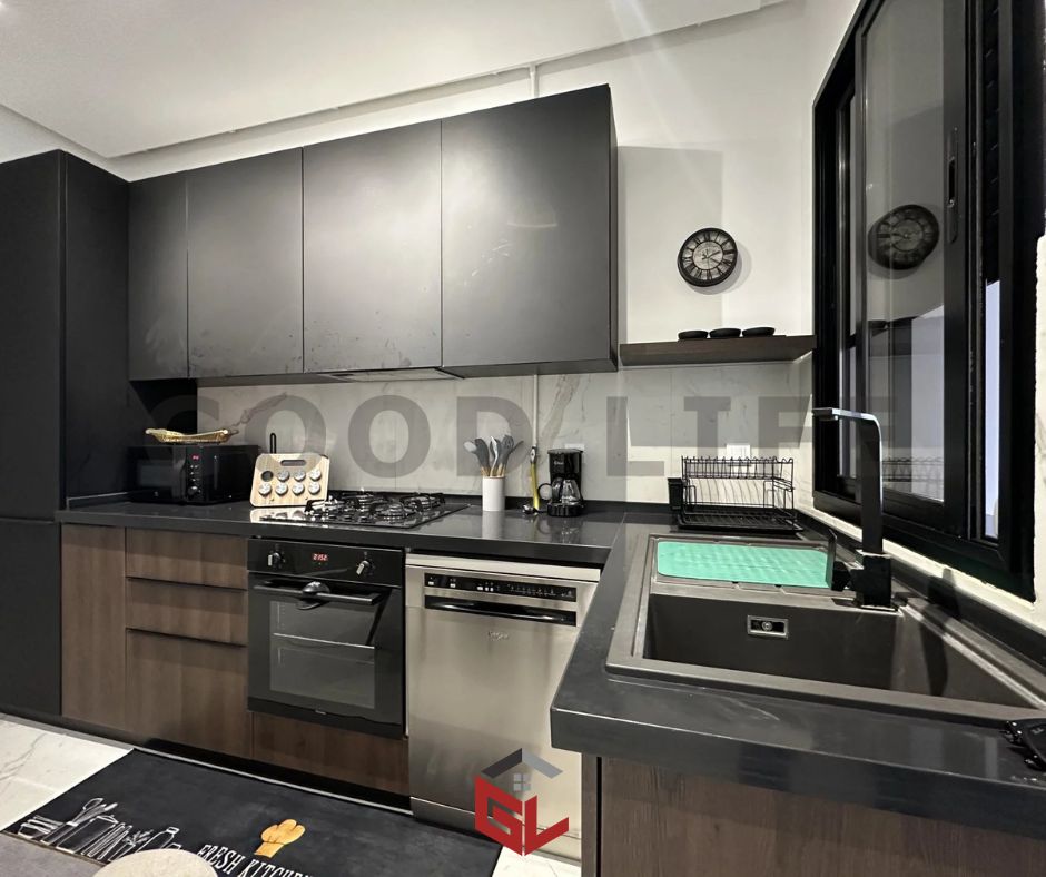 Ain Zaghouan&nbsp;Jardins de Carthage&nbsp;Location&nbsp;Appart. 2 pi�ces&nbsp;S1 neuf meubl� aux jardins de carthage