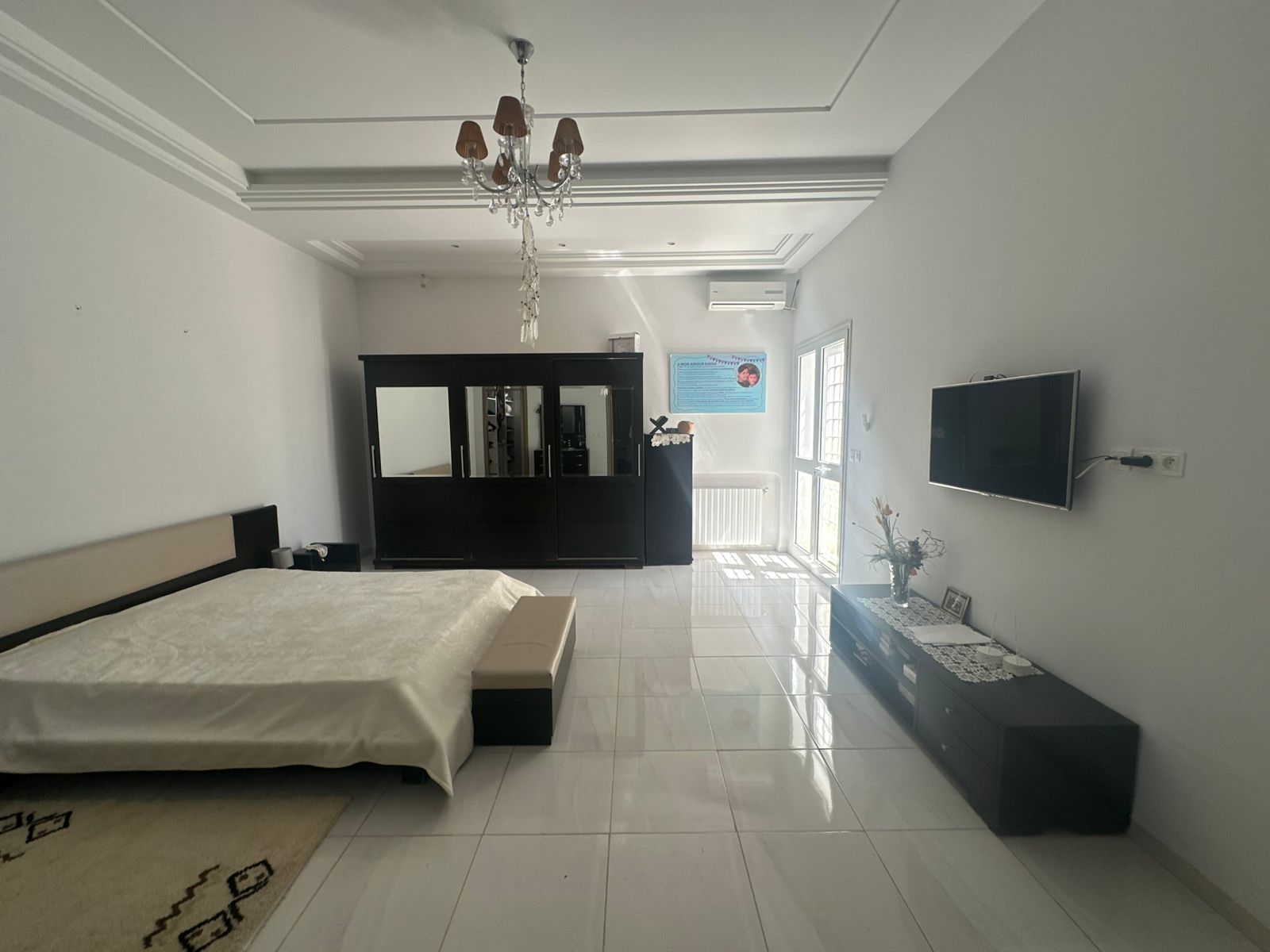 Sousse Ville&nbsp;Sousse&nbsp;Location&nbsp;Appart. 5 pi�ces+&nbsp;Rez de chauss�e de villa meubl�