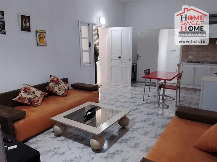 Carthage&nbsp;Cartage Byrsa&nbsp;Location&nbsp;Appart. 2 pi�ces&nbsp;Studio s1 meubl� zelya � carthage byrsa