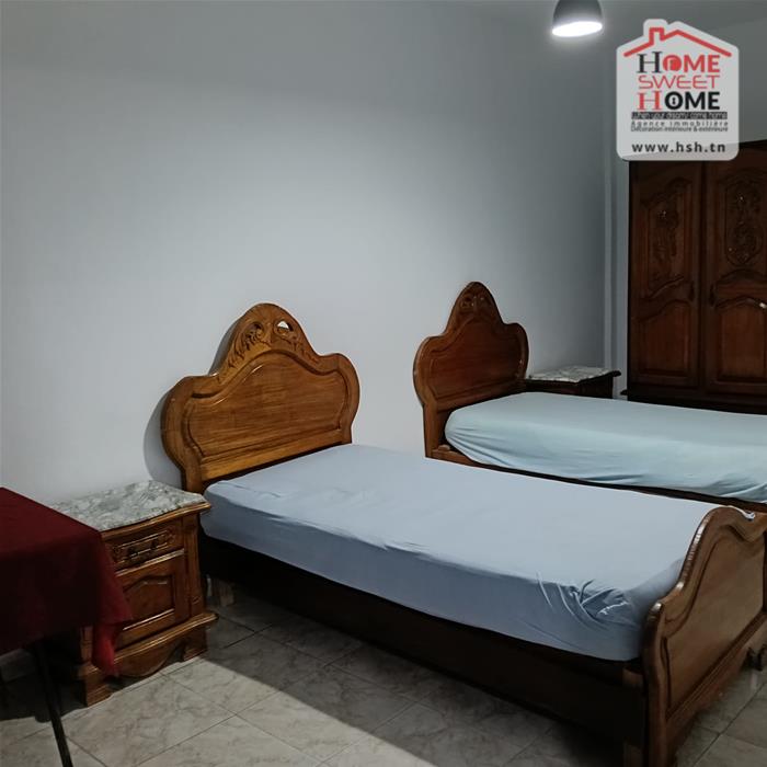 Bab Souika&nbsp;Bab Saadoun&nbsp;Location&nbsp;Appart. 3 pi�ces&nbsp;Appart s2 meubl� baysen � beb saadoun