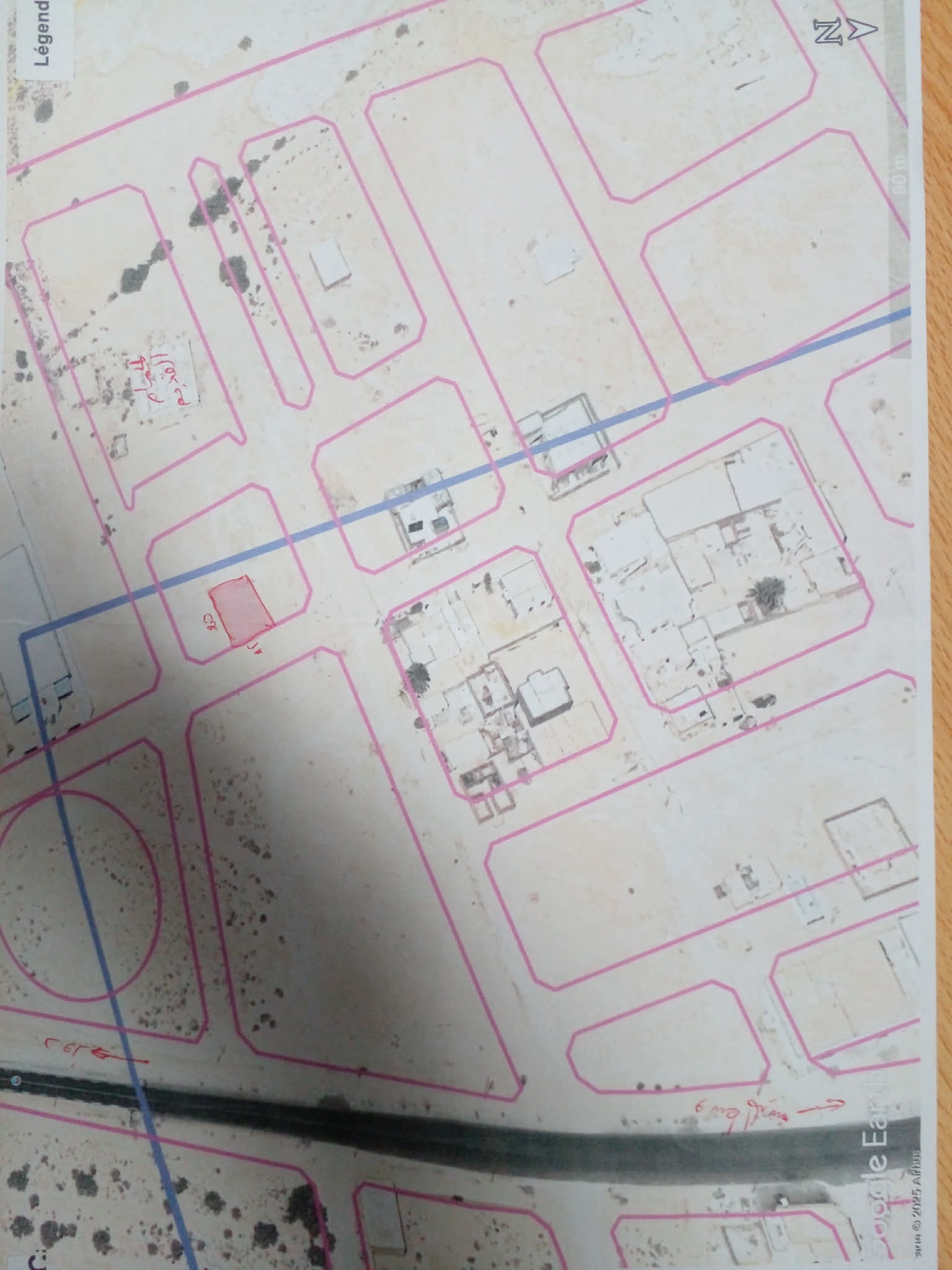 Kebili Sud&nbsp;Jemna&nbsp;Terrain&nbsp;Terrain nu&nbsp;Terrain au lotissement municipal el hammam