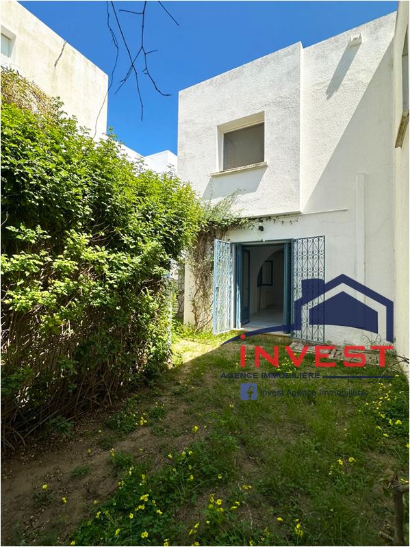 La Marsa&nbsp;Gammart&nbsp;Location&nbsp;Duplex&nbsp;Duplex s3 avec jardin au golden tulipe