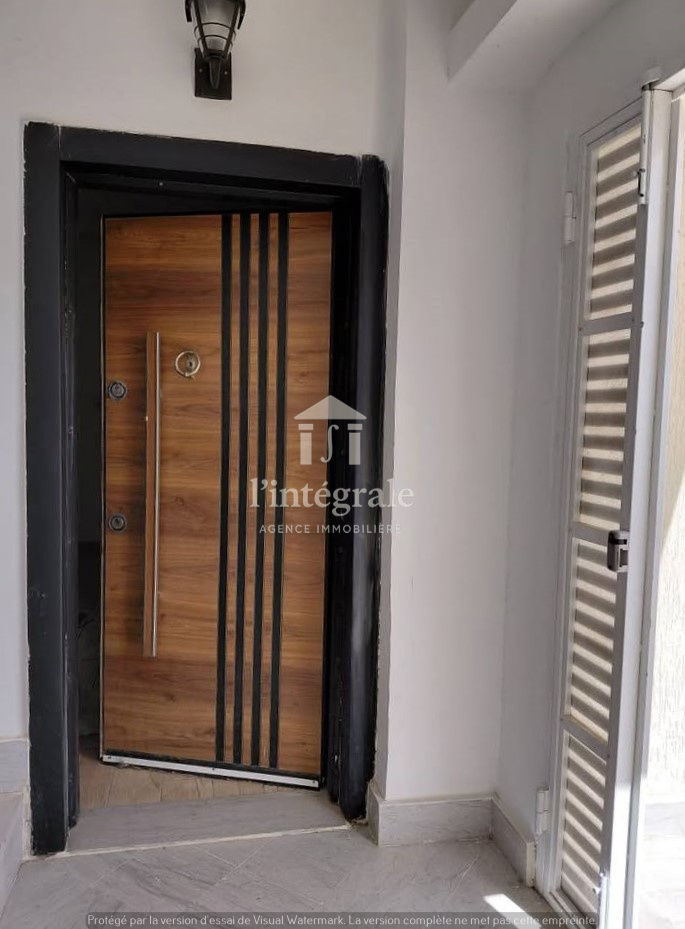 Mnihla&nbsp;Jardins d'el Menzah&nbsp;Location&nbsp;Appart. 3 pi�ces&nbsp;S2 rez de chauss�e villa