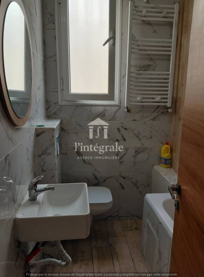 Mnihla&nbsp;Jardins d'el Menzah&nbsp;Location&nbsp;Appart. 3 pi�ces&nbsp;S2 rez de chauss�e villa