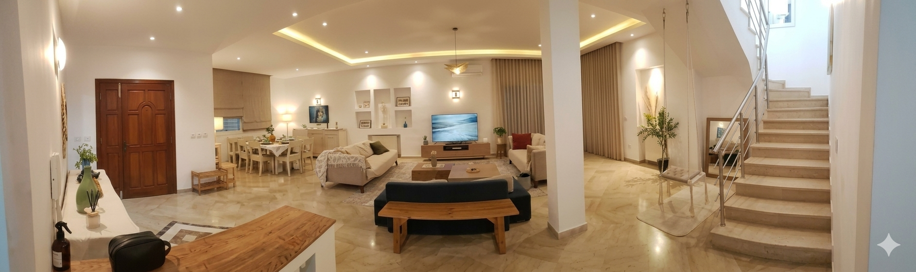 La Marsa&nbsp;Cite Bhar Lazreg&nbsp;Location&nbsp;Maisons&nbsp;Maison haut standing