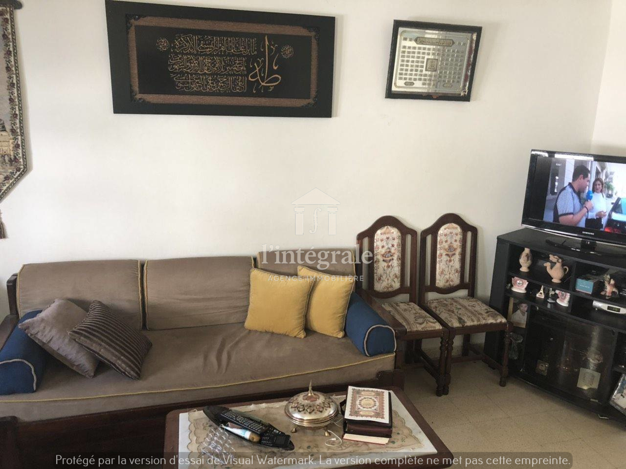 Ariana Ville&nbsp;El Menzah 7&nbsp;Location&nbsp;Appart. 4 pi�ces&nbsp;Bel appart s3 meubl�