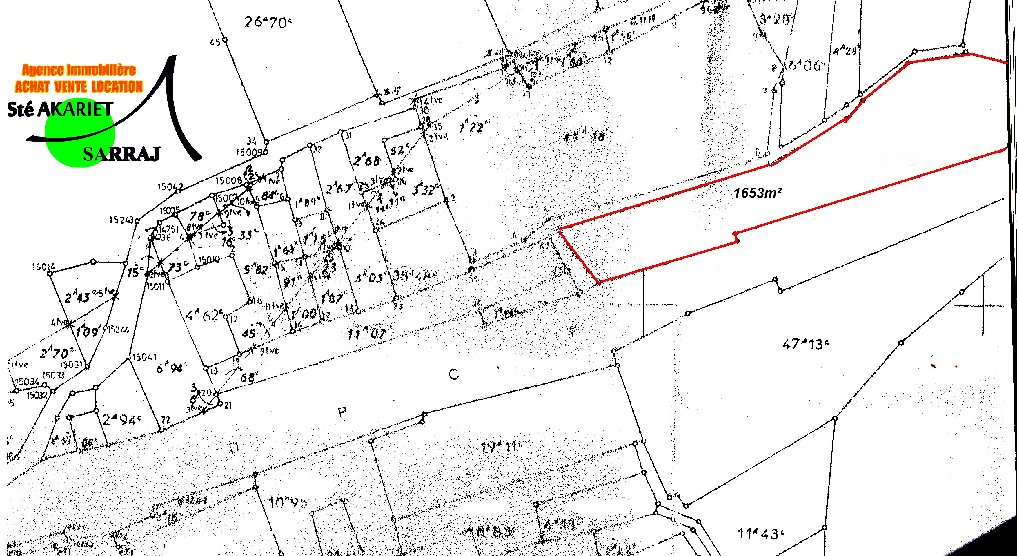 Terrain&nbsp;Terrain agricole