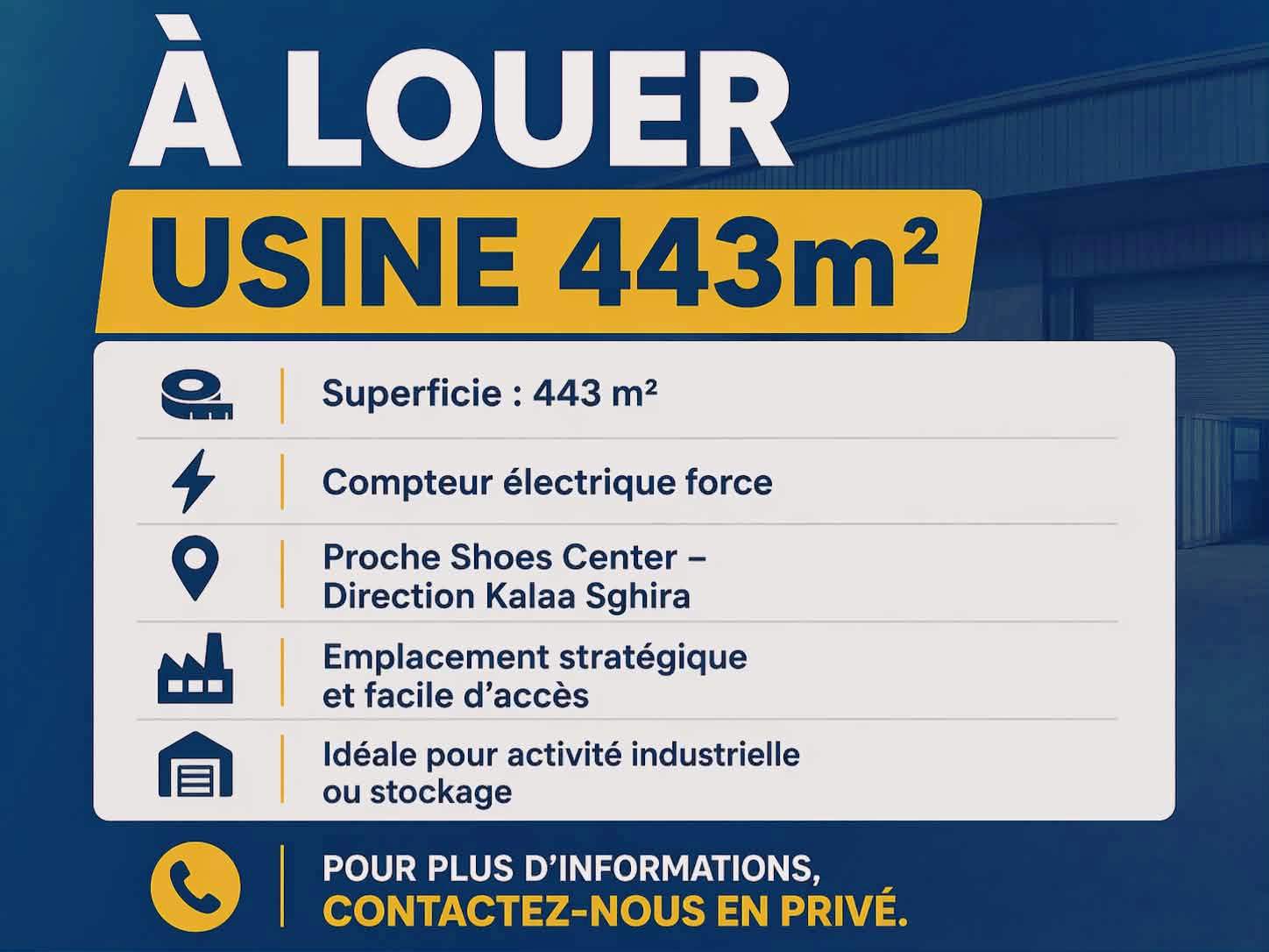 Bureaux & Commerces&nbsp;Atelier,Garage