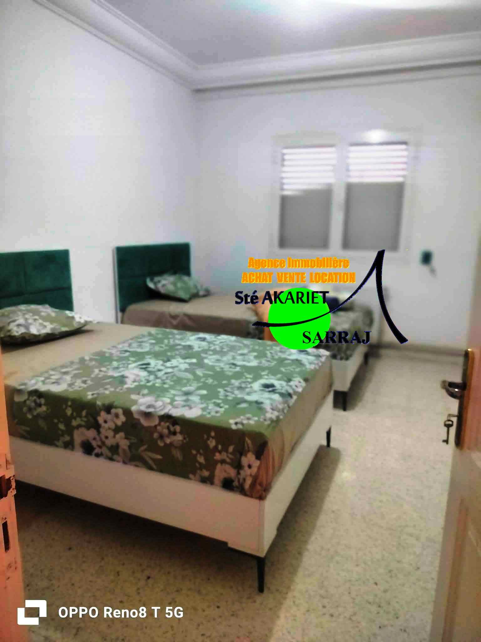 Akouda&nbsp;Chatt Meriem&nbsp;Vente&nbsp;Appart. 3 pi�ces&nbsp;Appartement s2 proche de la plage tantana