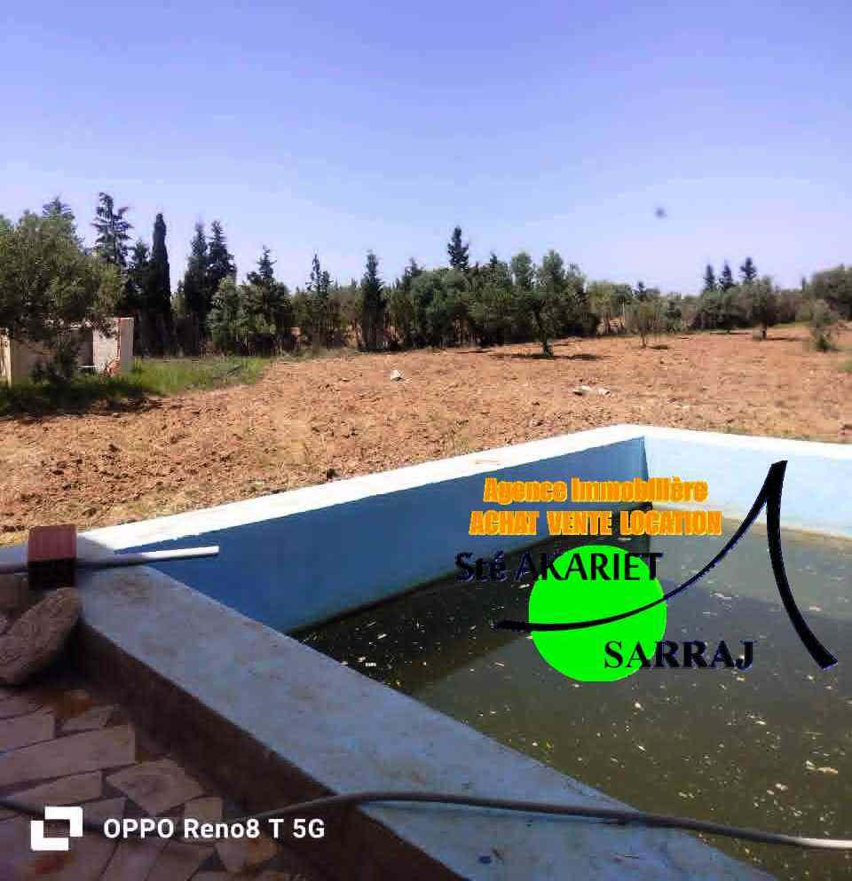 Sidi Bou Ali&nbsp;Sidi Bou Ali&nbsp;Terrain&nbsp;Terrain agricole&nbsp;Occasion senia cl�tur� 14252m � sidi bouali