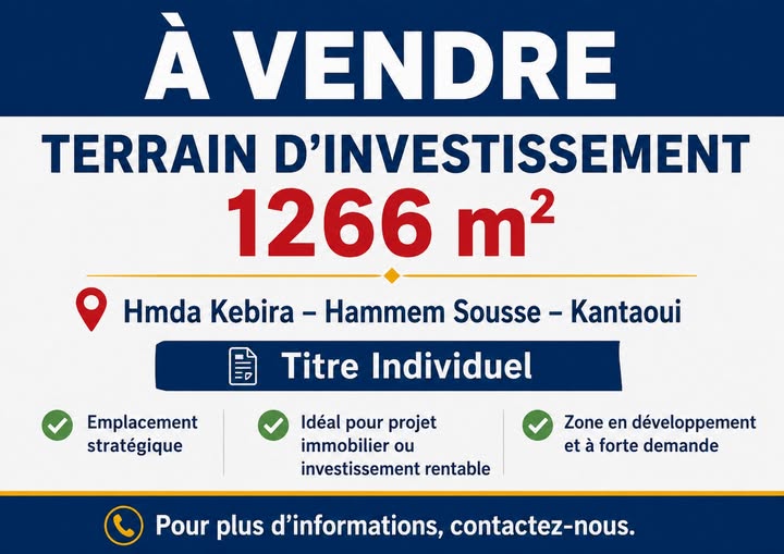 Terrain&nbsp;Terrain agricole