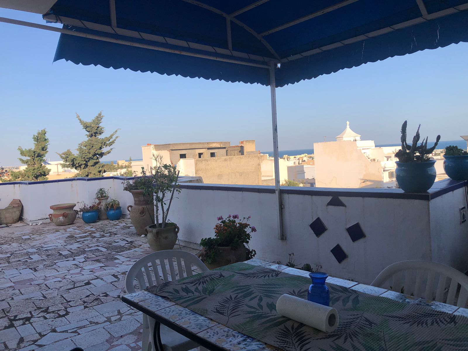 Hammamet&nbsp;Hammamet&nbsp;Location&nbsp;Appart. 1 pi�ce&nbsp;Appartement s1 avec grande terrasse � hammamet