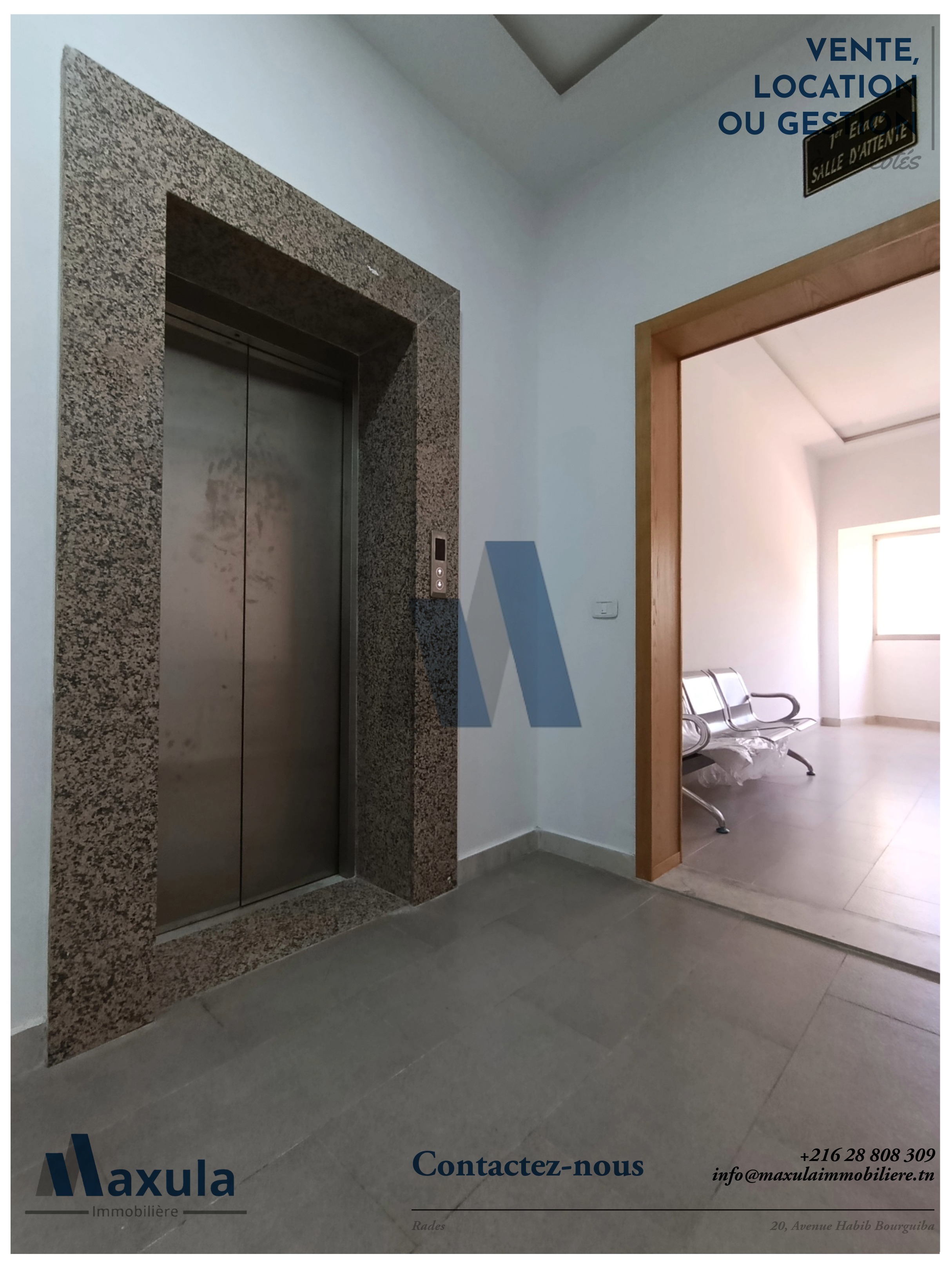 Megrine&nbsp;Sidi Rezig&nbsp;Bureaux & Commerces&nbsp;Bureau&nbsp;Open spaces a sidi rezig