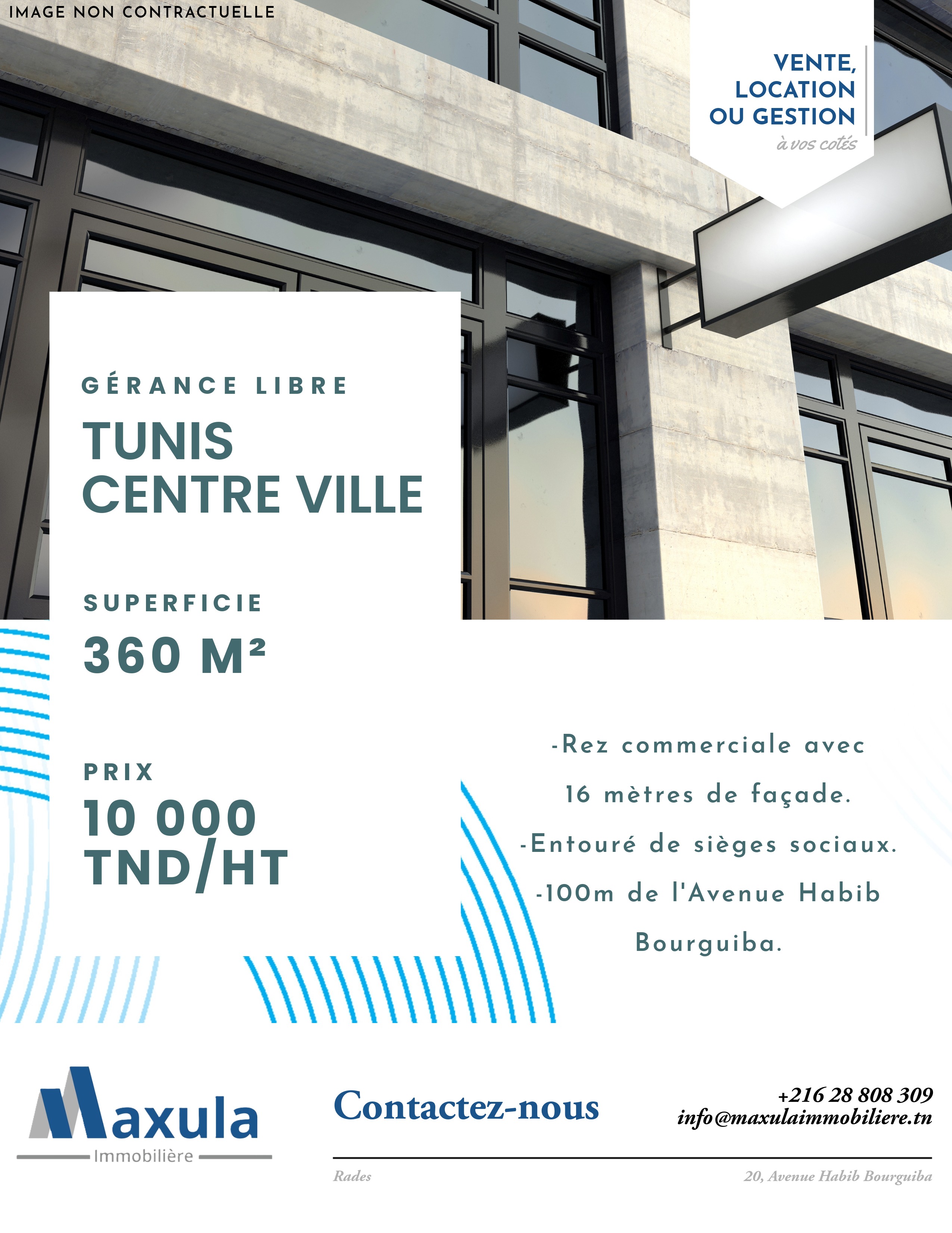 Bureaux & Commerces&nbsp;G�rance libre